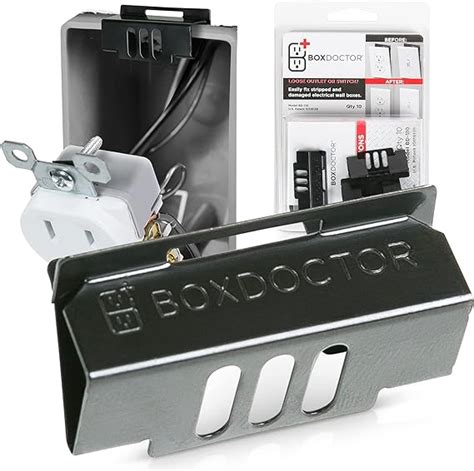 c clips for electrical boxes|electrical box repair kit.